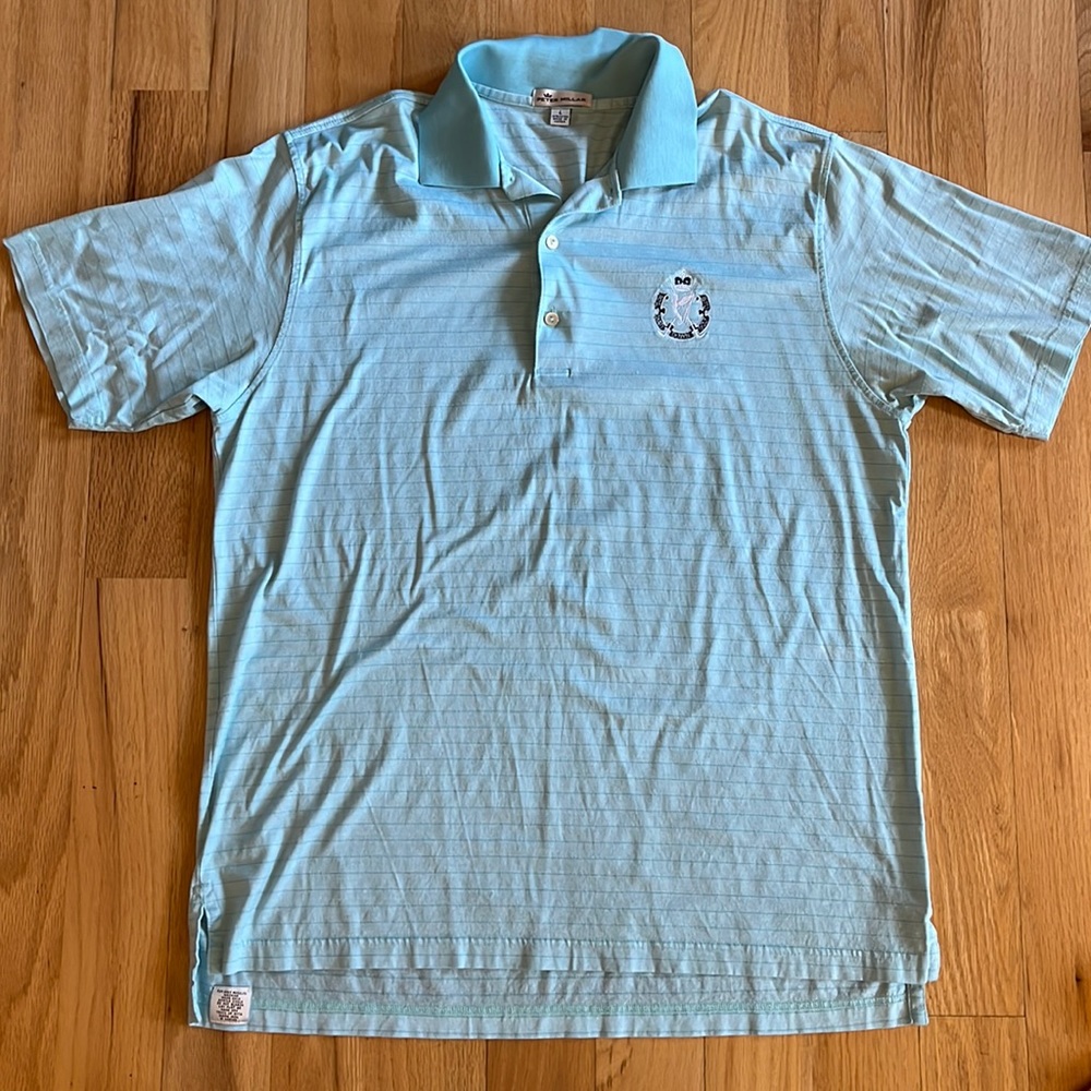 PETER MILLAR mens polo Royal County Down Golf Club logo